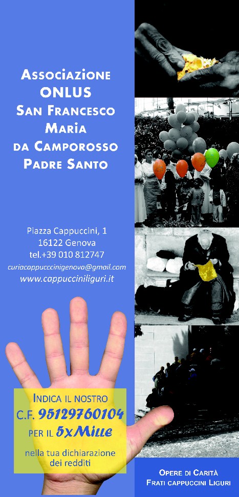 progetto depliant associazione